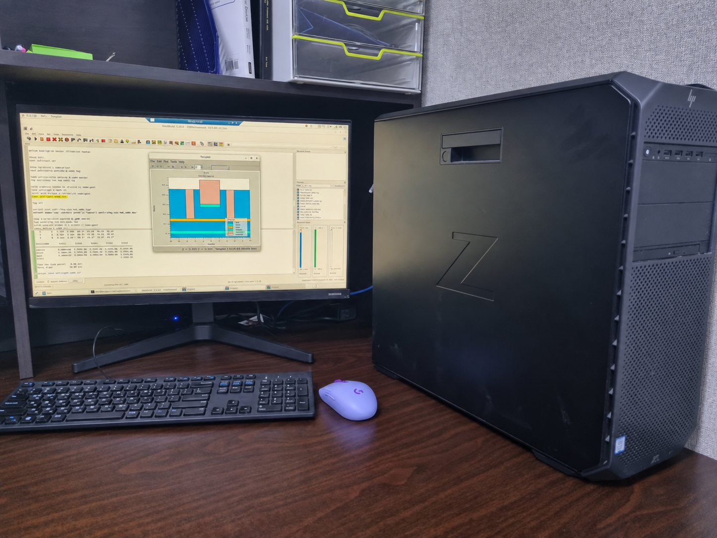 Workstation for TCAD simulation