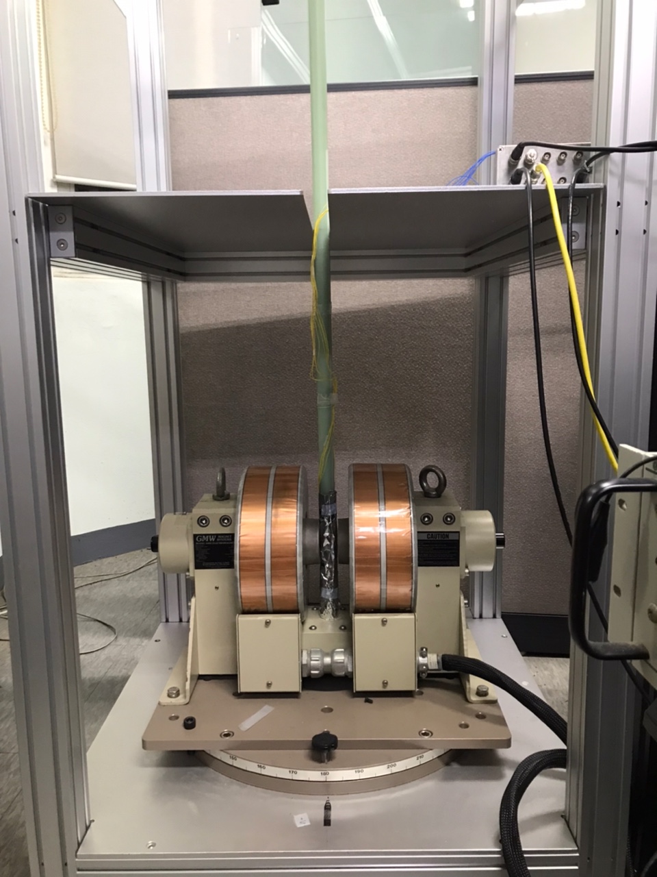 In-house hall measurement system